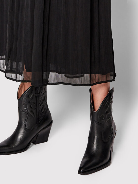 Gonna plissettata Carma BBW3246 Nero Regular Fit