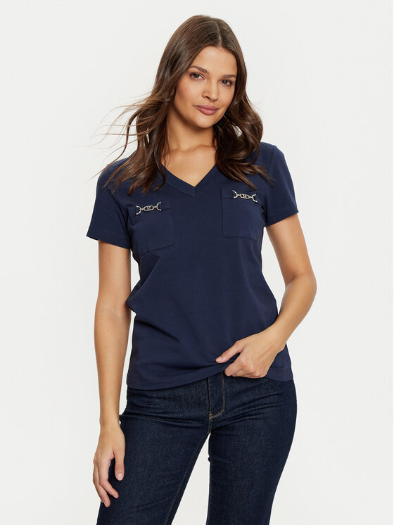 Marciano Guess Marciano Guess T-Shirt 5RGI03 6008A Tmavomodrá Regular Fit