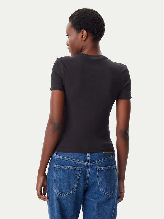 Calvin Klein Jeans Calvin Klein Jeans T-Shirt J20J225245 Czarny Slim Fit