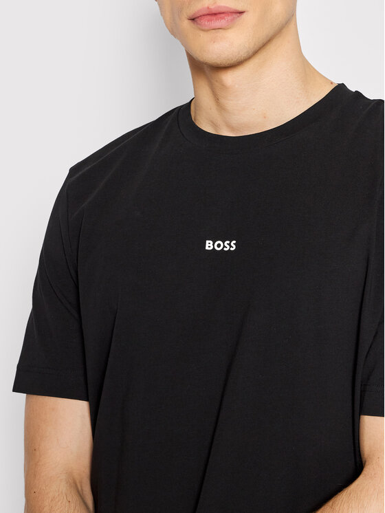 BOSS Boss Tričko Tchup 50473278 Čierna Regular Fit