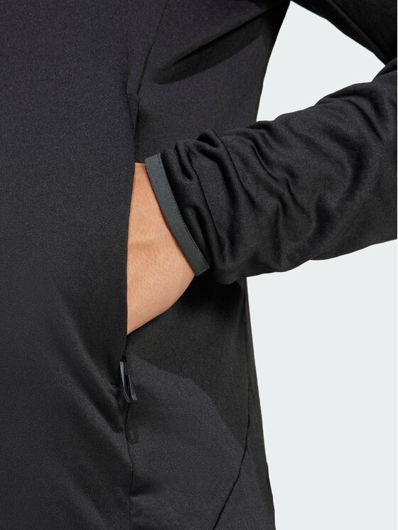 adidas adidas Bluza techniczna Terrex Xperior Climawarm Light Fleece Czarny Slim Fit
