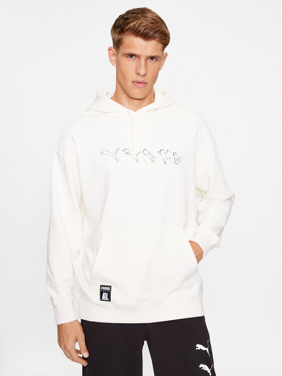 Puma Puma Pluus RIPNDIP 622197 Ekrüüvärv Relaxed Fit