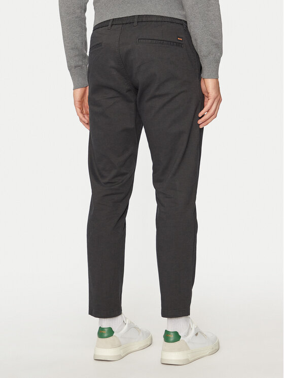 BOSS Boss Chino 50523146 Crna Slim Fit