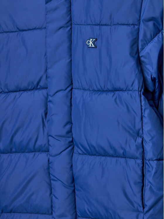 Calvin Klein Jeans Calvin Klein Jeans Winterjacke Essential IB0IB01276 Blau Regular Fit