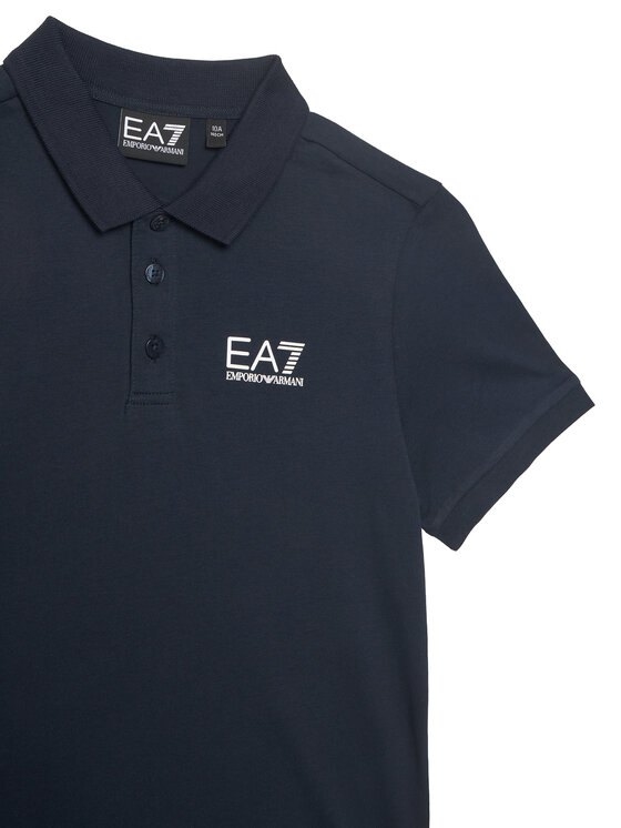 EA7 Emporio Armani EA7 Emporio Armani Polo 7B000022 AF10378 UB102 Granatowy Regular Fit
