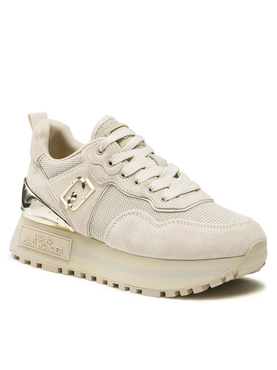 Liu Jo Liu Jo Αθλητικά Maxi Wonder 52 BF3011 PX027 Μπεζ