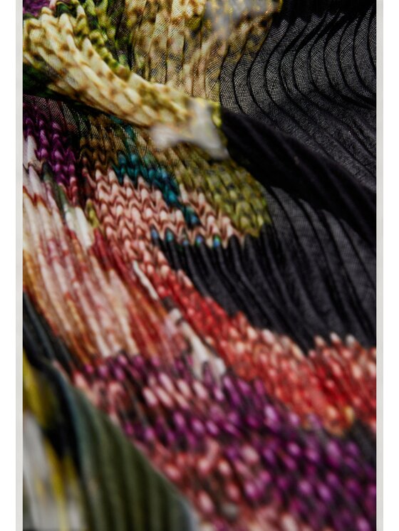 Desigual Desigual Μαντήλι FOU_BIRD_LACROIX Μωβ