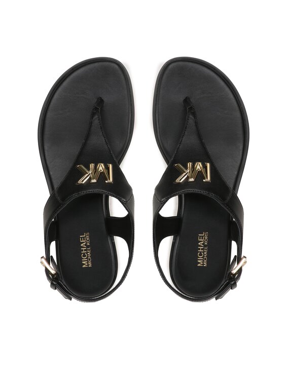 MICHAEL Michael Kors Sandály Jilly Flat Sandal 40S2JLFAAL Černá | Modivo.cz