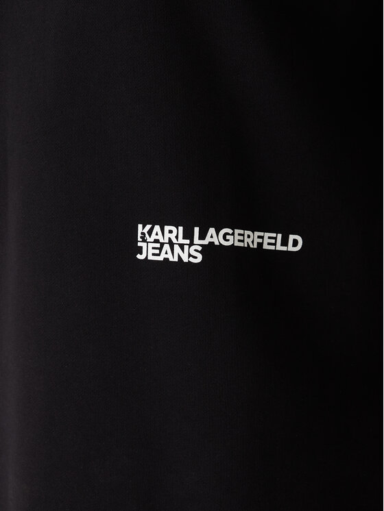 Karl Lagerfeld Jeans Karl Lagerfeld Jeans Суитшърт B1M20052 Черен Regular Fit