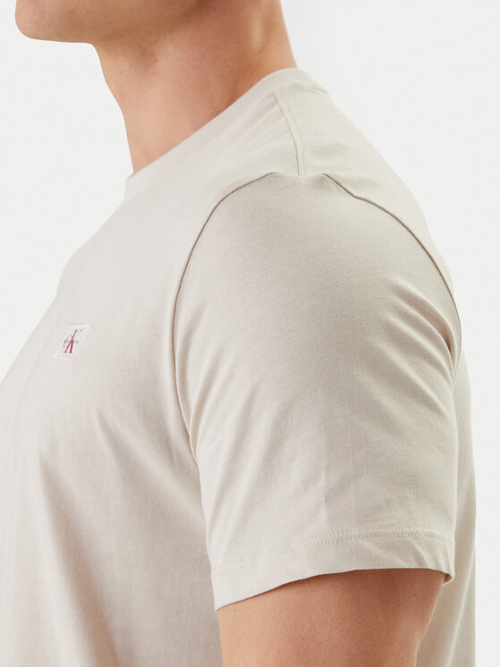 Calvin Klein Jeans Calvin Klein Jeans Tričko LV04RC272G Écru Regular Fit