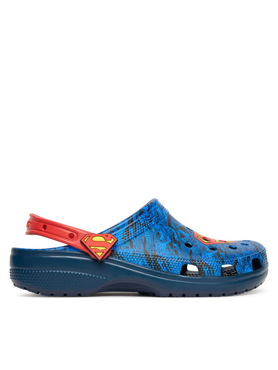 Crocs Crocs Klapki Superman Classic Clog 211131 Niebieski