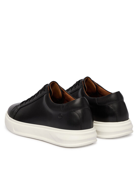 Clarks Clarks Sneakersy Goswell Tie 26186559 Čierna