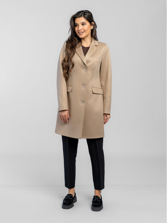 Salme Salme Prechodný kabát Alicja Béžová Regular Fit