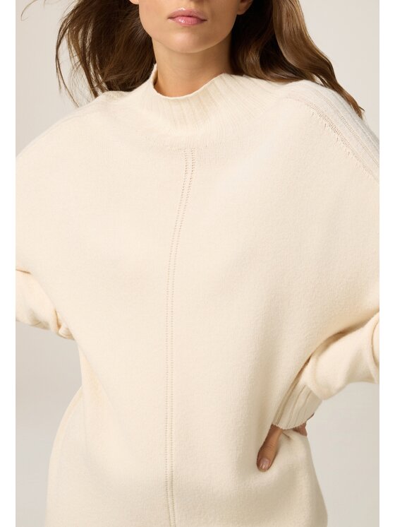 Oltre Oltre Maglione M052E002038N002 Bianco Over Fit