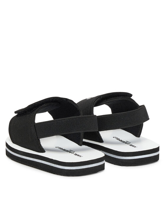 Karl Lagerfeld Kids Karl Lagerfeld Kids Sandali Z30384 M Črna
