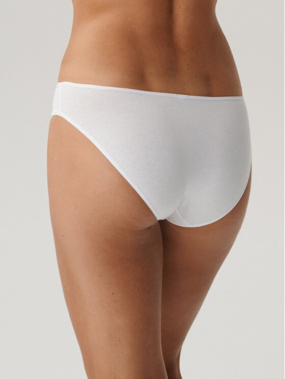 Atlantic Atlantic Figi klasyczne folded elastic sport Biały