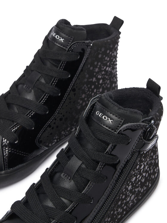 Geox Geox Сникърси J Gisli Girl J664ND 0AU02 C9999 S Черен
