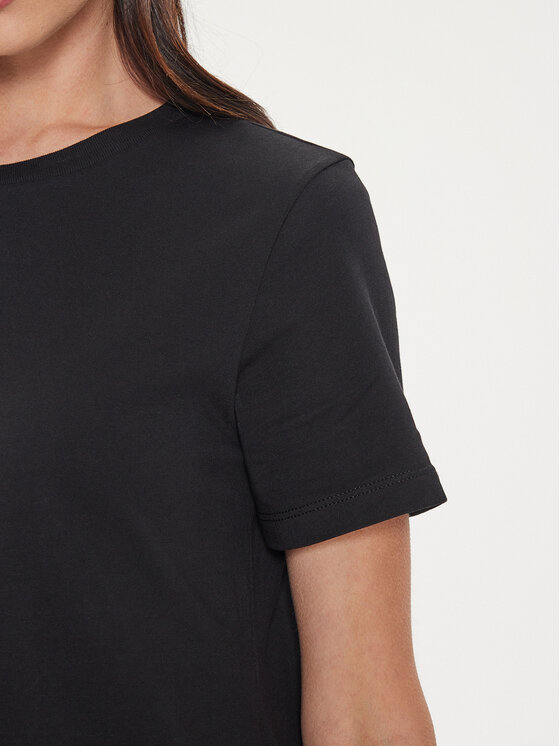 United Colors Of Benetton United Colors Of Benetton Φόρεμα καθημερινό 3U53DV01H Μαύρο Relaxed Fit