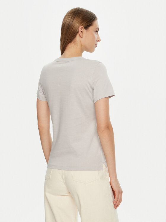 Guess Guess Marškinėliai W5RI10 I3Z14 Pilka Regular Fit