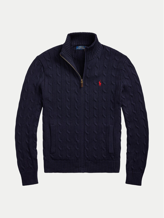 Polo Ralph Lauren Polo Ralph Lauren Džemper 710899975001 Tamnoplava Regular Fit