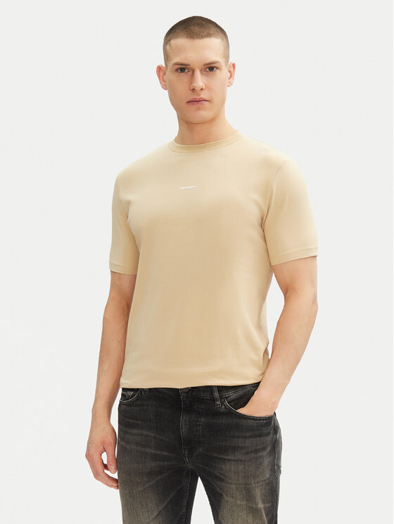 KARL LAGERFELD KARL LAGERFELD Póló 755030 552235 Bézs Regular Fit