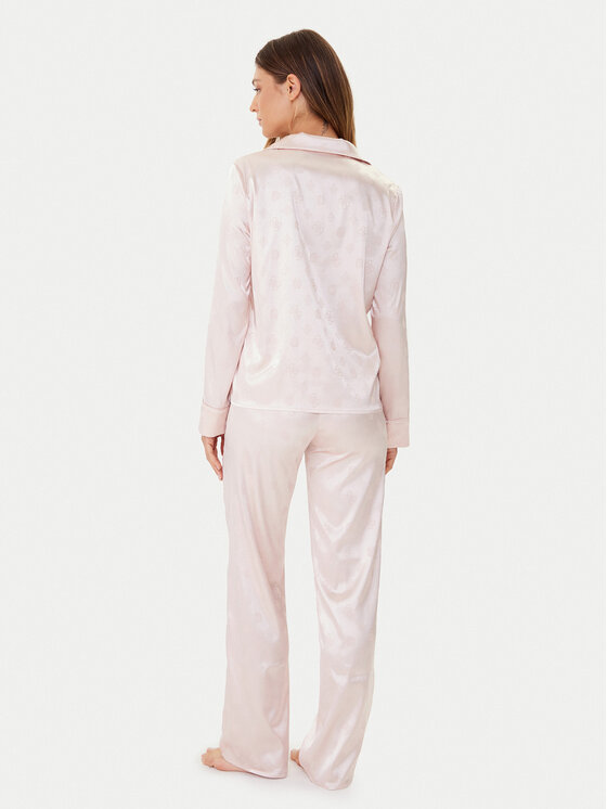 Guess Guess Pižama O5BX05 W4732 Roza Regular Fit