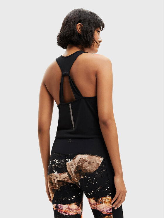 Desigual Desigual Τοπ Cuarzo 22WWTK03 Μαύρο Regular Fit