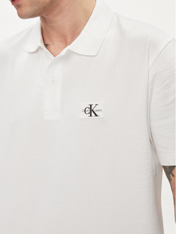 Calvin Klein Jeans Calvin Klein Jeans Polo J30J325433 Bijela Regular Fit