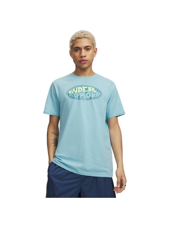 Under Armour Under Armour T-Shirt 6011075 Niebieski Oversize