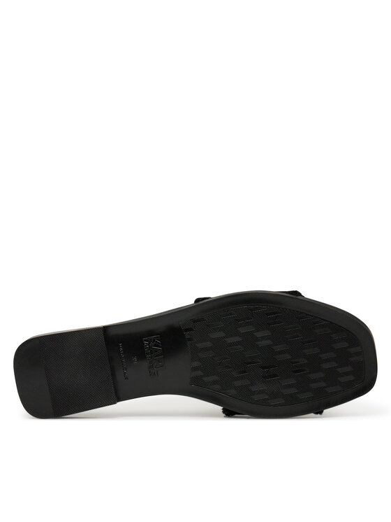 KARL LAGERFELD KARL LAGERFELD Şlapi Skoot II KL80411 Negru