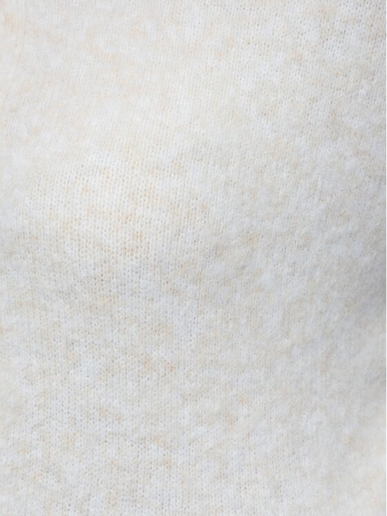 Ombre Ombre Sweter OW-SW-E0068 Beżowy jasny Regular Fit