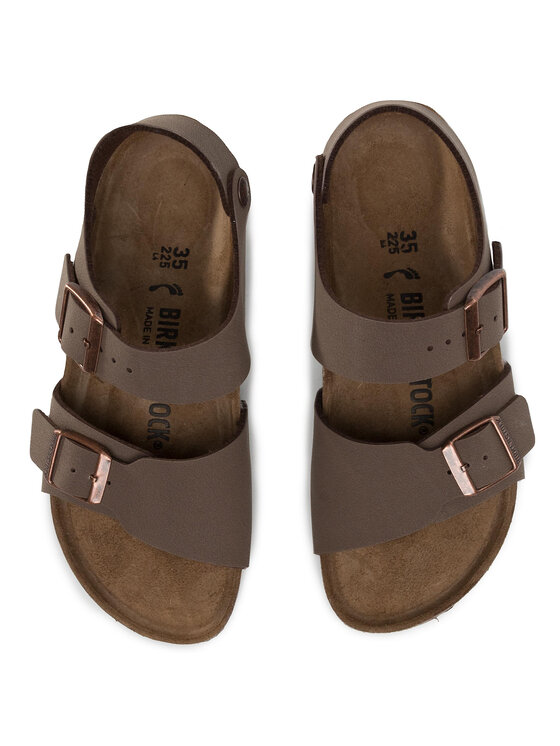 Birkenstock Birkenstock Szandál New York Kids Bs 0087783 D Barna