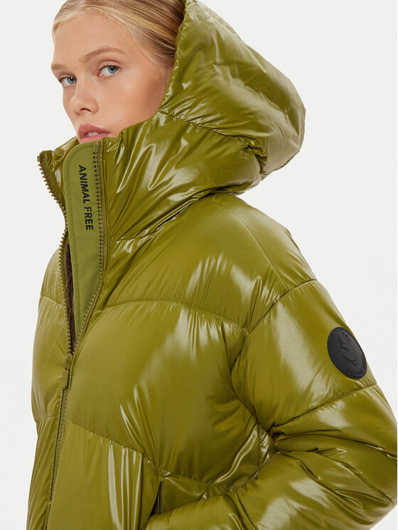 Save The Duck Save The Duck Zimní bunda D41864W LUCK19 Zelená Loose Fit
