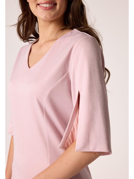 QUIOSQUE QUIOSQUE Každodenné šaty QUIOSQUE 4SN007540 Ružová Regular Fit