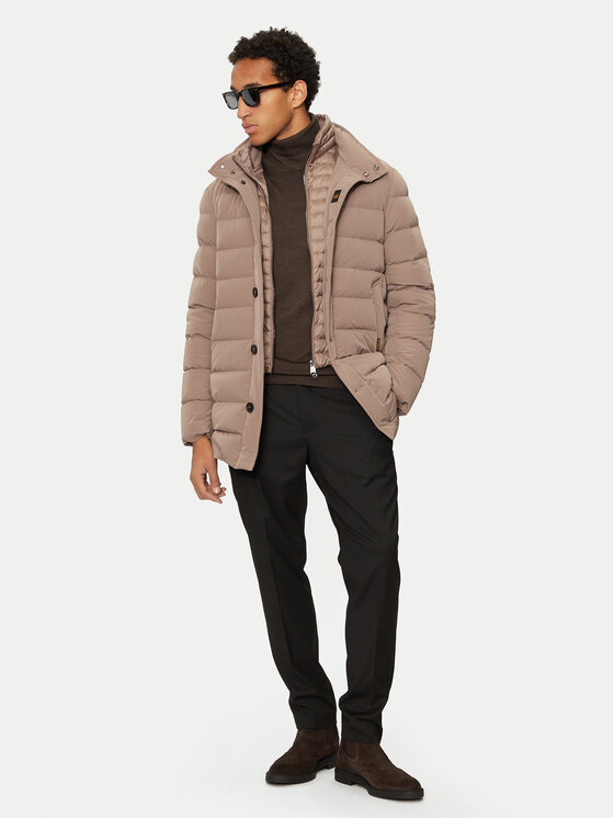 Hetregó Hetregó Kurtka puchowa Urban 8N431 Beżowy Regular Fit
