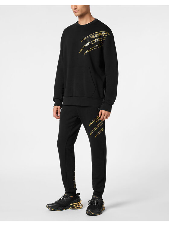 Plein Sport Plein Sport Longsleeve 22999 Nero Regular Fit