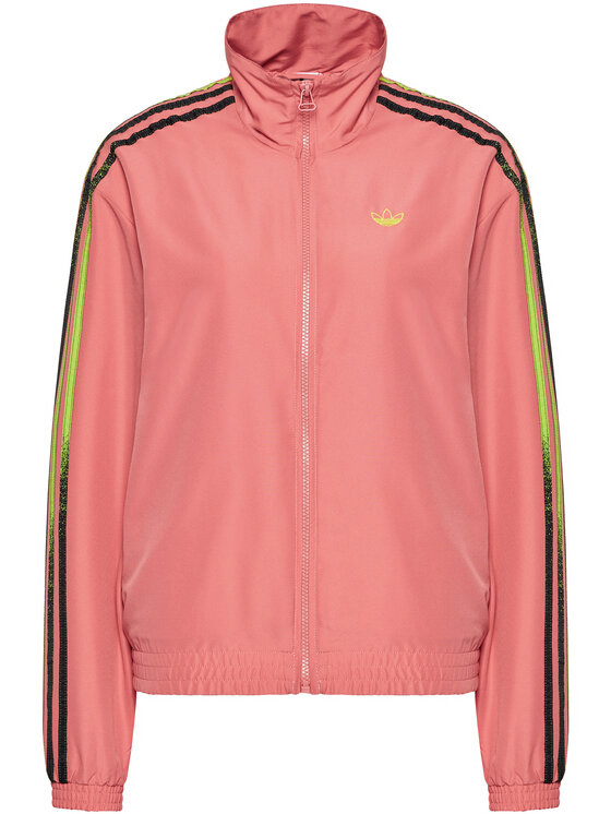 adidas Світшот Fakten Track GN4395 Рожевий Standard Fit • Modivo.ua