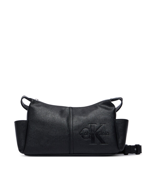 Calvin Klein Calvin Klein Τσάντα Pockets Monologo Crossbody LV04F3687G Μαύρο