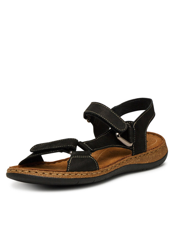 Go Soft Go Soft Sandale WI23-4773-05 Negru