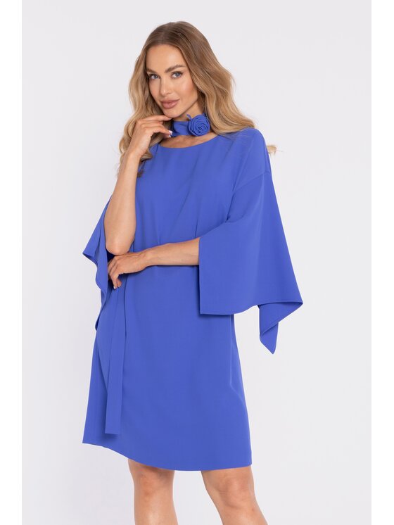 Made of Emotion Made of Emotion Abito da cocktail M908 Blu A-Line Fit