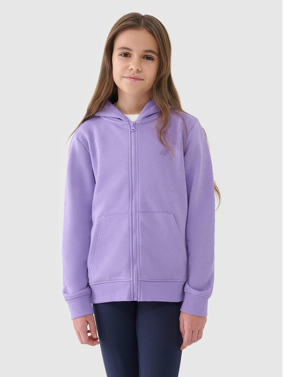 4F 4F Felpa 4FJWSS25TSWSF1706-051S Viola Regular Fit