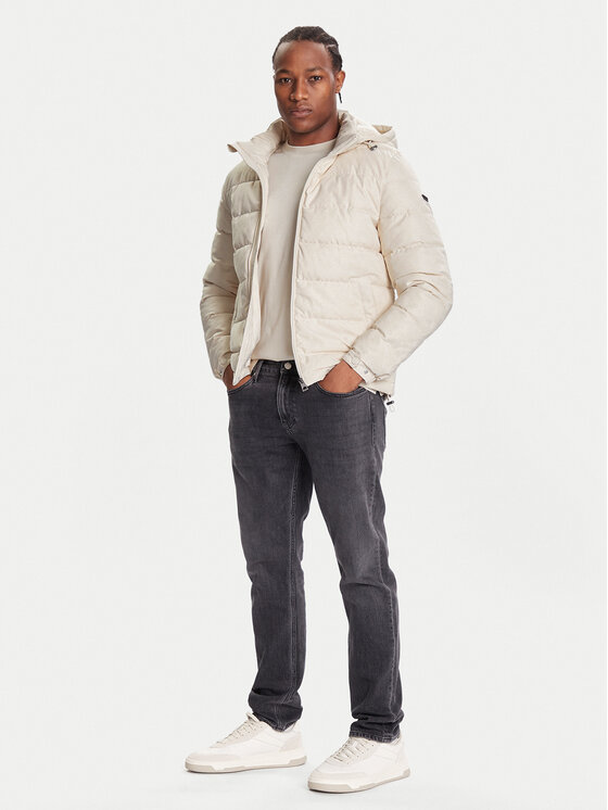 Guess Guess Zimné bundy M5BL0B W2322 Écru Relaxed Fit