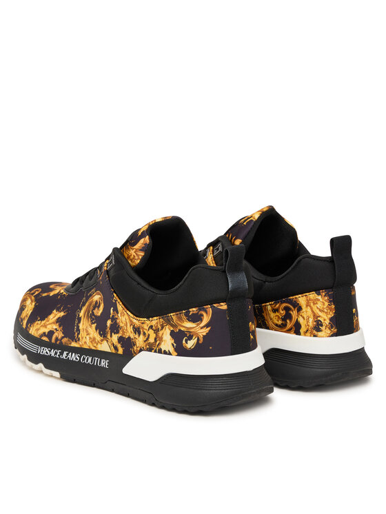 Versace Jeans Couture Versace Jeans Couture Sneakersy 80YA3SA1 Czarny