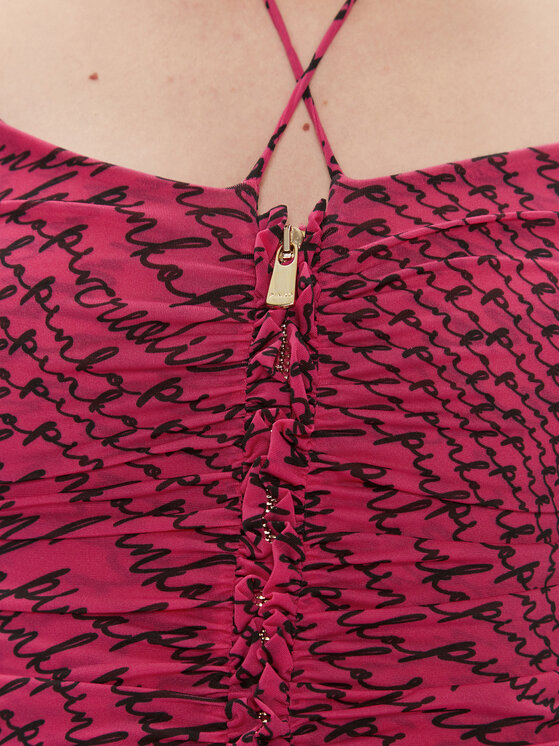 PINKO Pinko Bodi Birba 102221 A1A0 Ružičasta Slim Fit