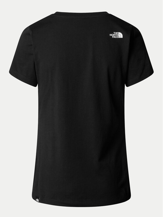The North Face The North Face Tričko Simple Dome NF0A87NH Čierna Regular Fit
