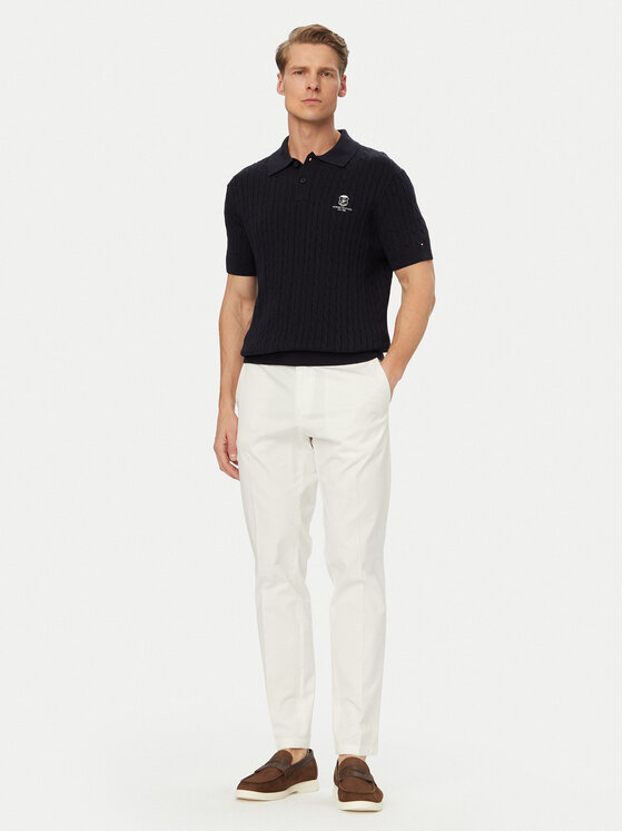 Tommy Hilfiger Tommy Hilfiger Polo majica MW0MW42788 Mornarsko modra Regular Fit