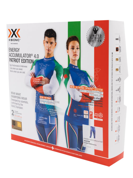 X-Bionic X-Bionic Termoaktīva apģērba apakšdaļa Energy Accumulator 4.0 EAWP45W19M Zils Slim Fit