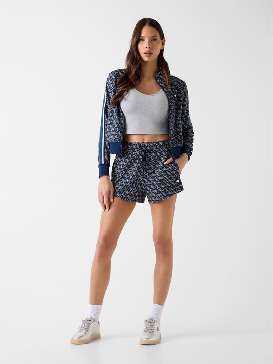 Guess Guess Szorty materiałowe 182902 Niebieski Short Fit