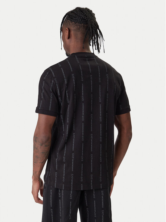 EA7 Emporio Armani EA7 Emporio Armani Tričko 7M001391 AF12874 FC039 Čierna Regular Fit