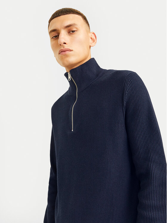 Jack&Jones Jack&Jones Sweater Perfect 12257773 Sötétkék Regular Fit